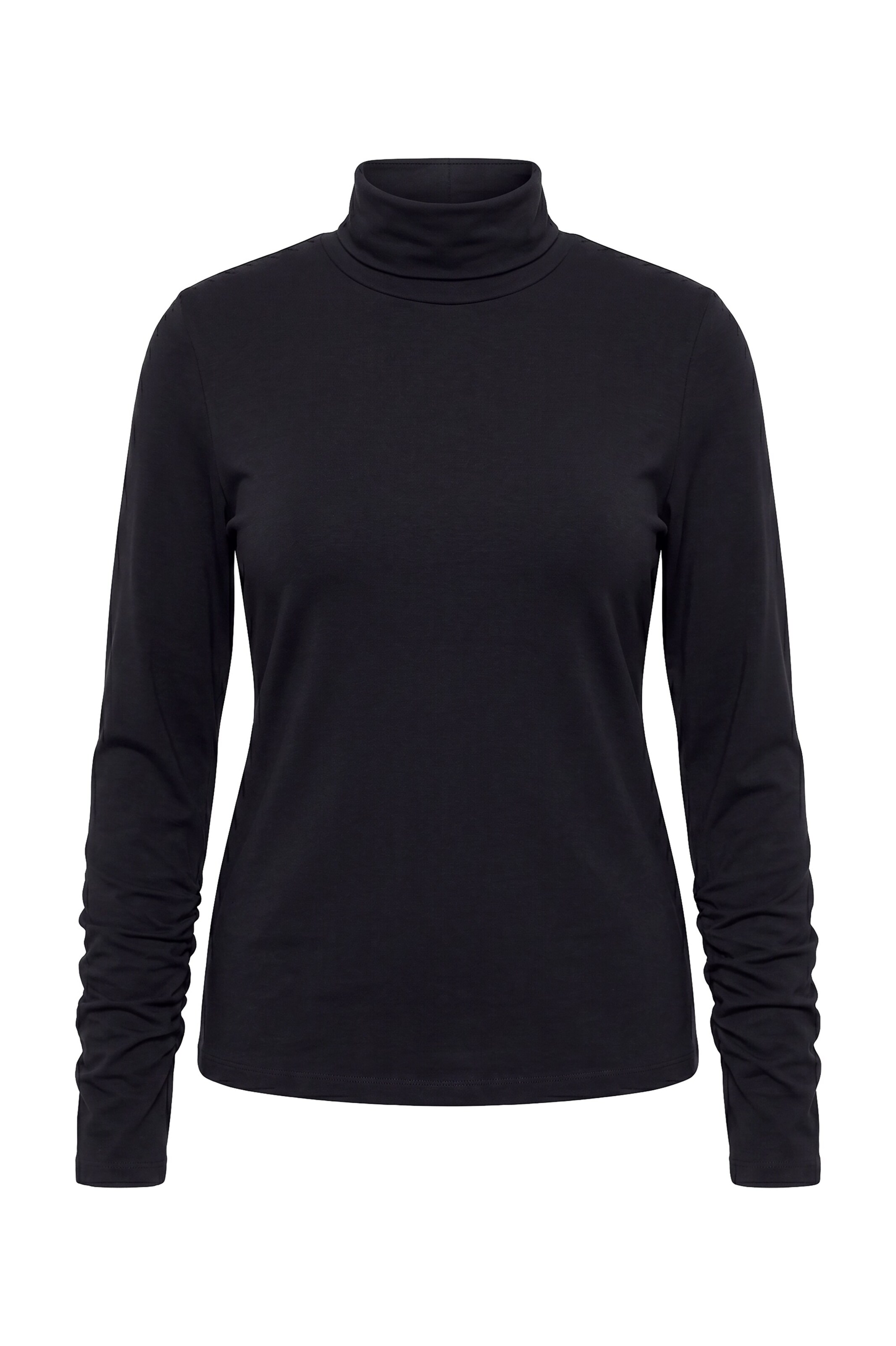 Ulla Popken Shirt in Zwart: voorkant