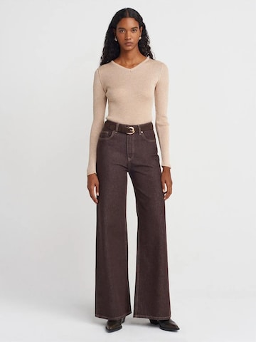 Pull-over Dilvin en beige