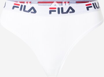 FILA Thong in White: front