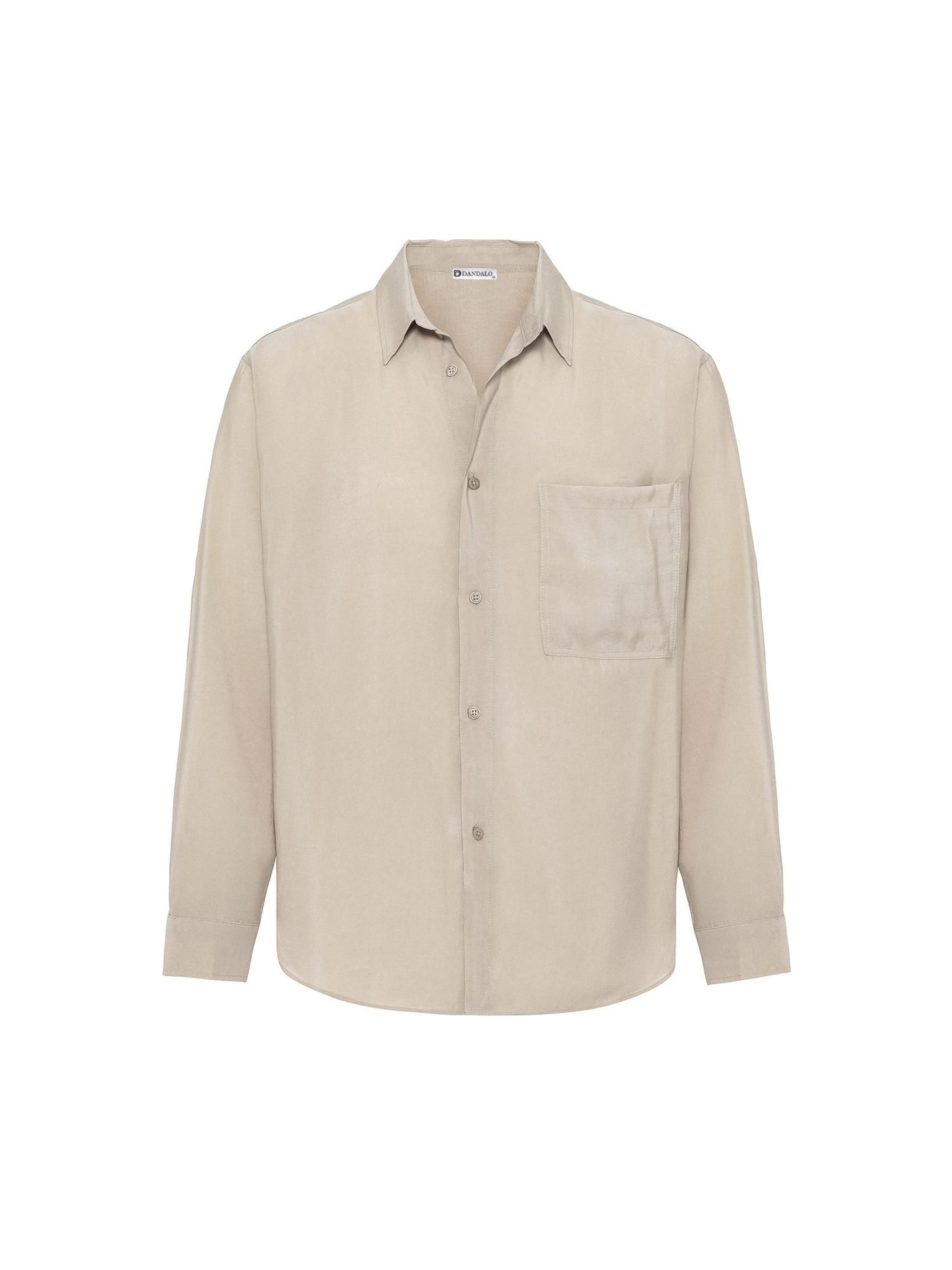 Dandalo Comfort Fit Πουκάμισο σε μπεζ: μπροστά