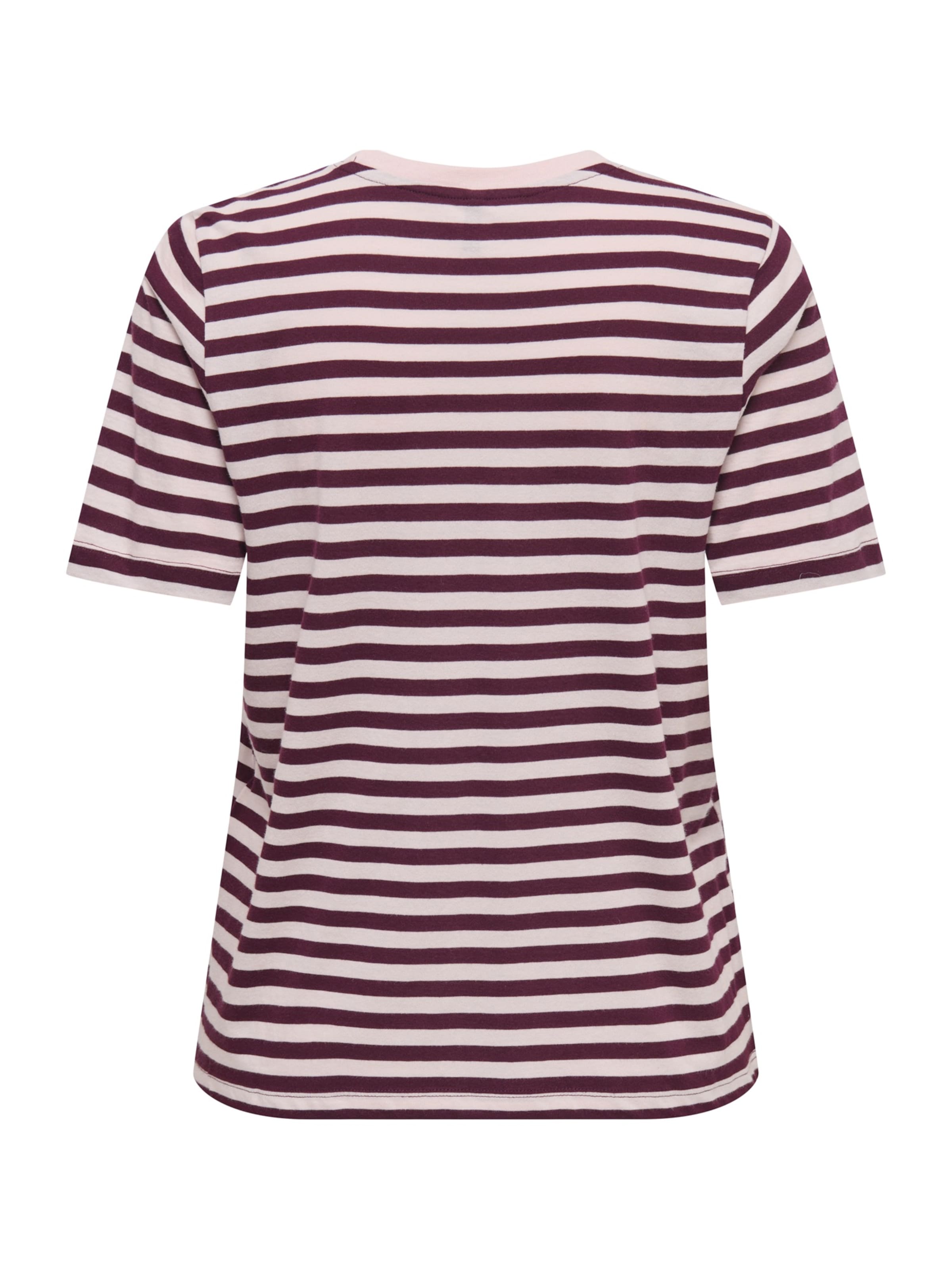 ONLY Shirt 'ONLHAPPY' in Lila