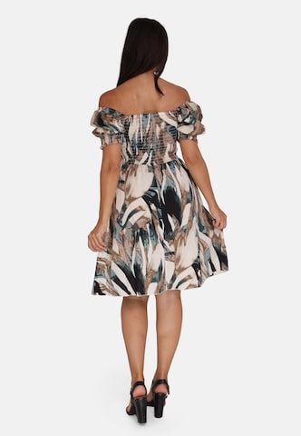 Robe Elara en marron