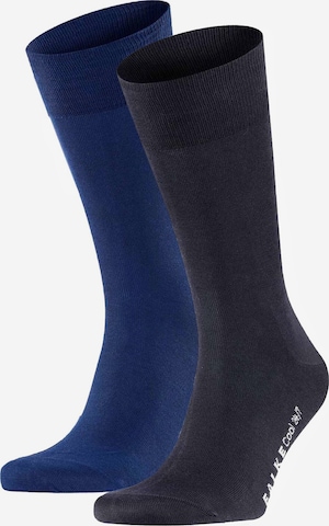 FALKE Socks in Blue: front