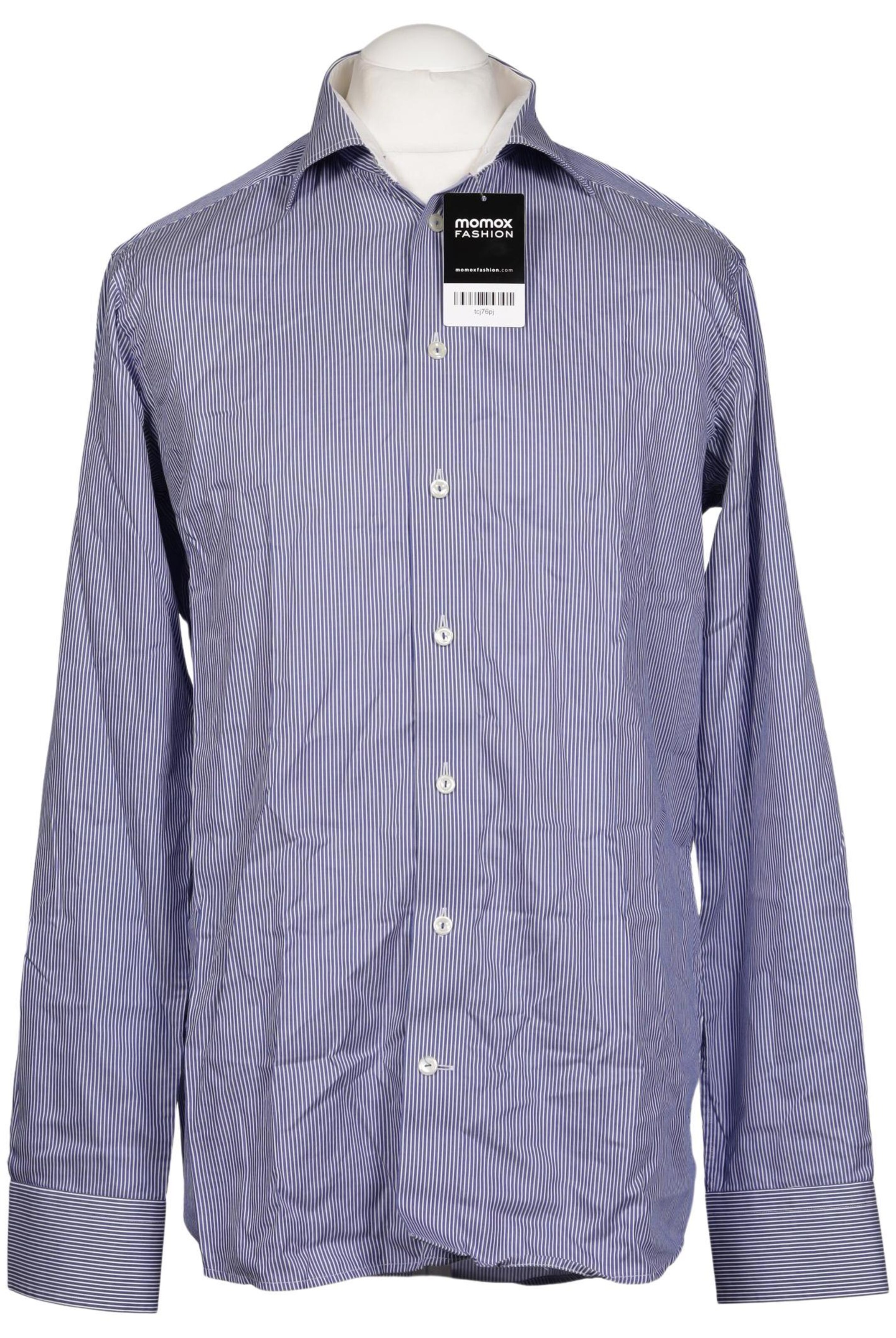 ETON Button Up Shirt in M in Blue: front