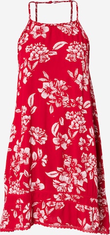 Superdry Letní šaty – červená: přední strana