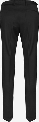 BOSS Slim fit Pleated Pants 'Wave' in Black