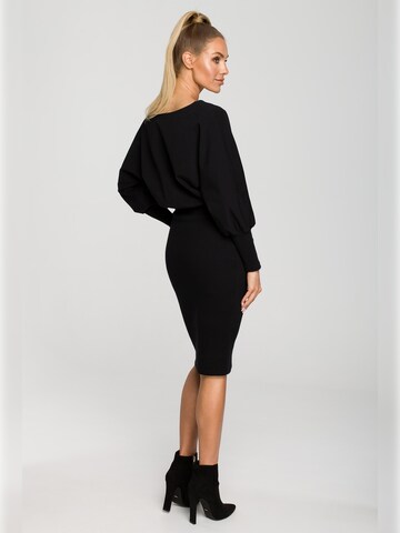 made of emotion Jurk 'M690' in Zwart