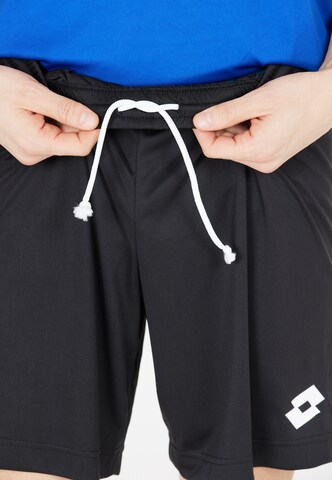 LOTTO Regular Trainingsshorts 'Elite' in Schwarz