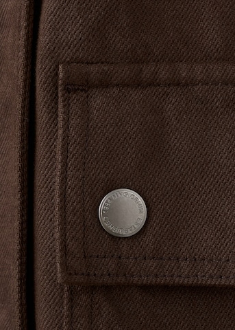 MANGO Between-season jacket 'Amelia' in Brown