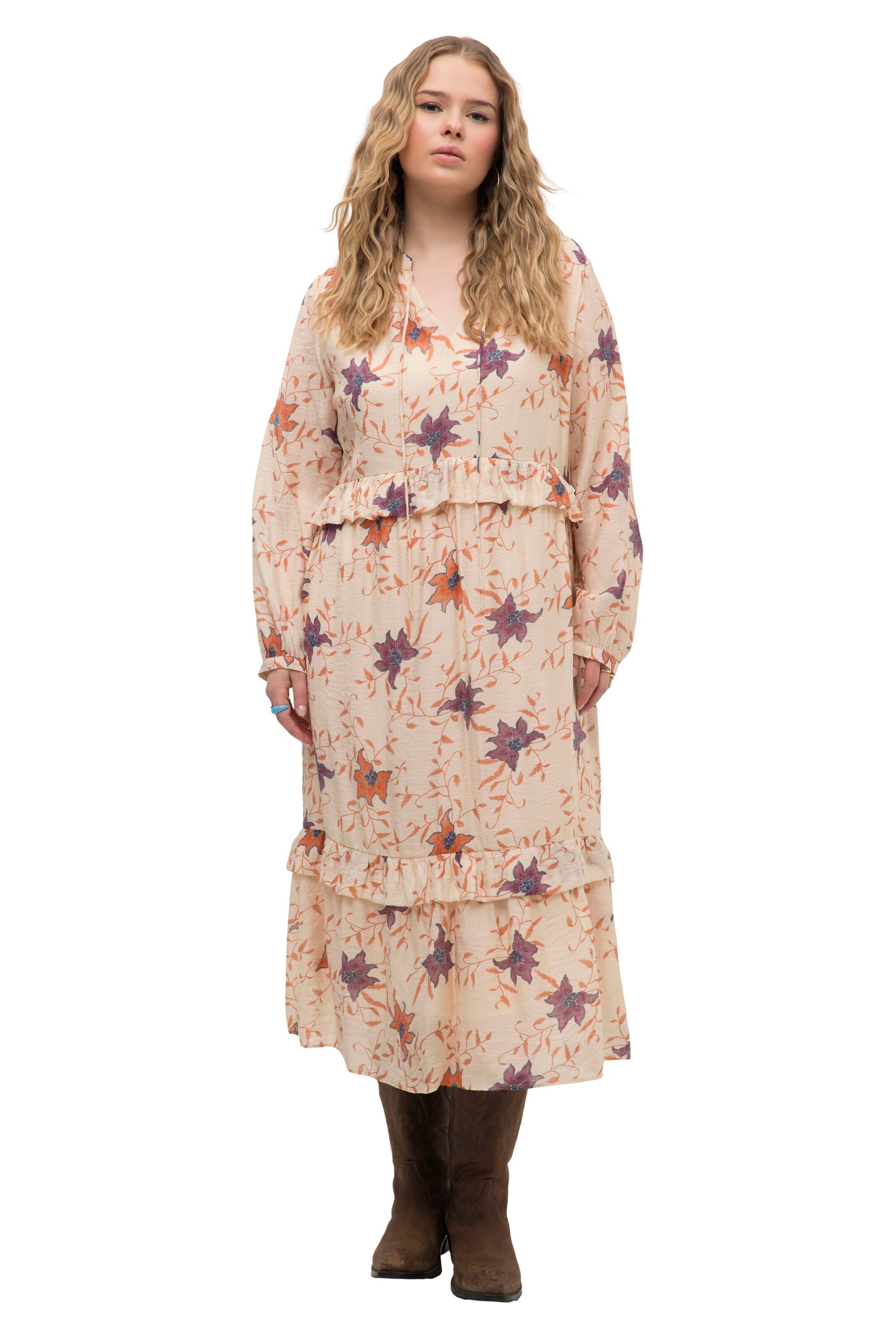 Studio Untold Kleid in Beige: Vorderseite