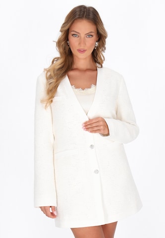 faina Blazers in Wit: voorkant