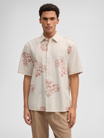 STRELLSON Comfort fit Overhemd 'Casyn' in Wit: voorkant