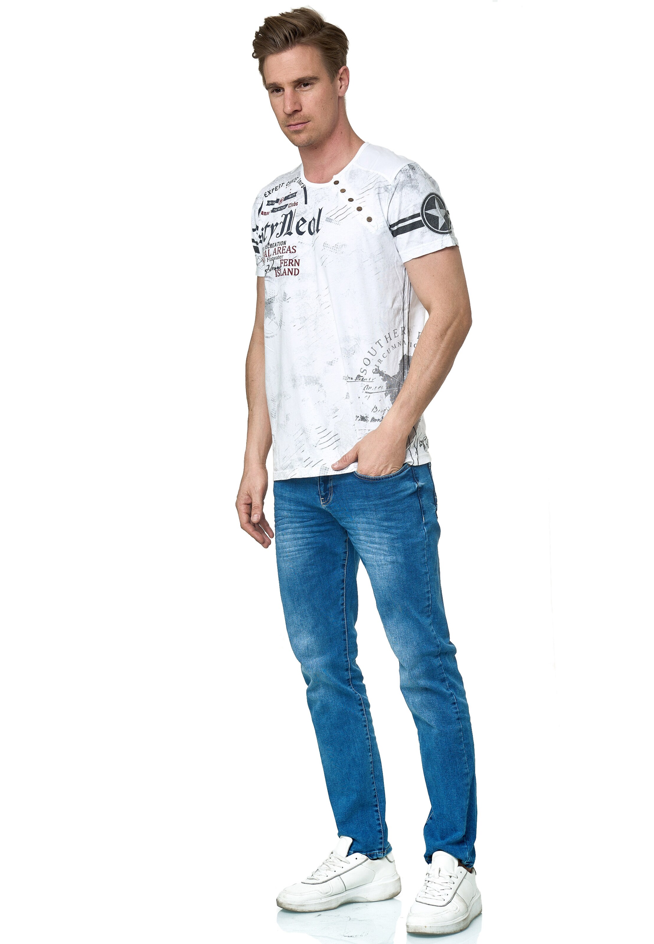 Rusty Neal T-Shirt in Weiß