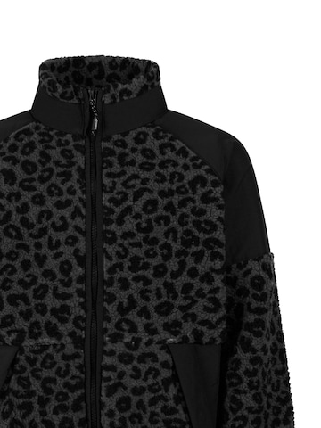 PROTEST Fleece Jacket 'PRTJohanna JR' in Black