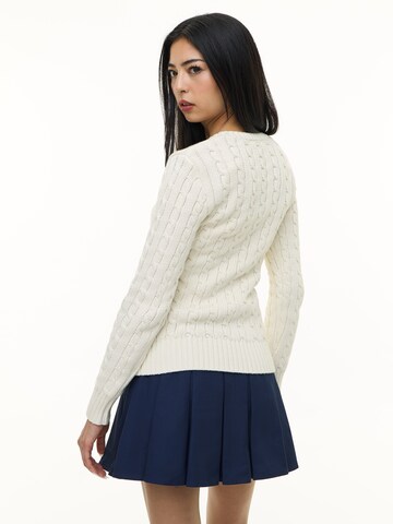 About You x Dani Klieber Sweater in White