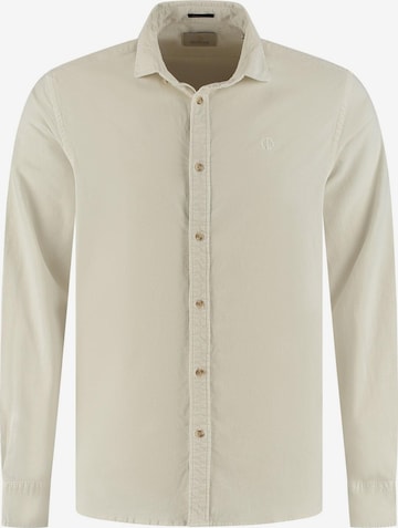 Coupe regular Chemise 'Roul' Dstrezzed en gris : devant