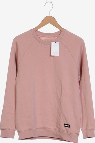 Bershka Sweatshirt & Zip-Up Hoodie in XS in Pink: front