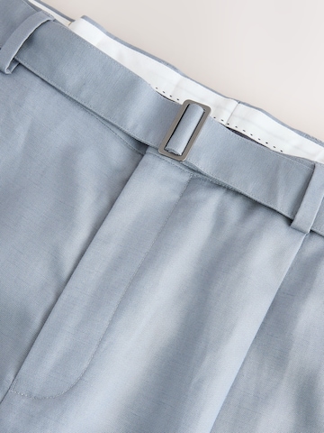 Next Loosefit Bundfaltenhose in Blau