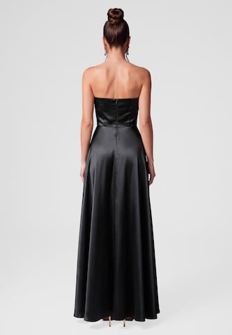 Ombre Evening Dress in Black