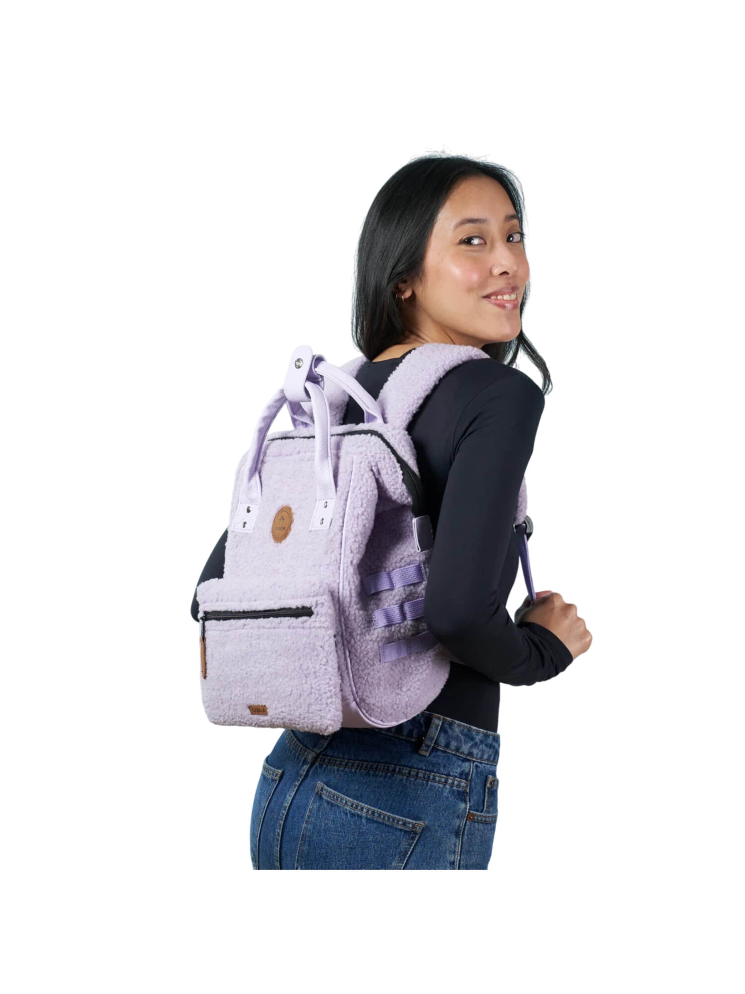 Cabaia Rucksack 'Cleveland S'‌‌ in Lila