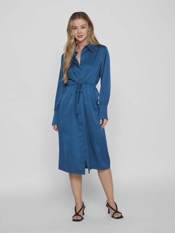 VILA Shirt Dress in Blue