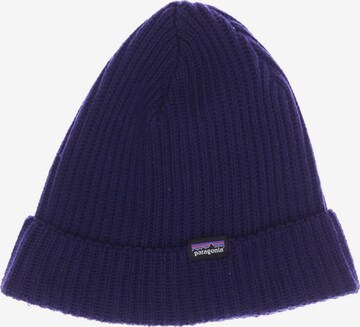 PATAGONIA Hut oder Mütze One Size in Blau: predná strana