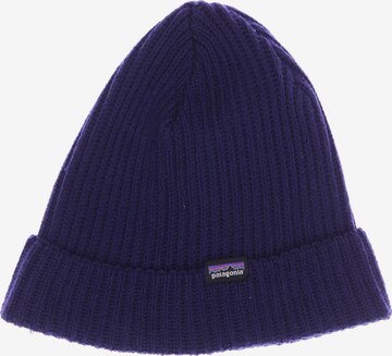 PATAGONIA Hat & Cap in One size in Blue: front