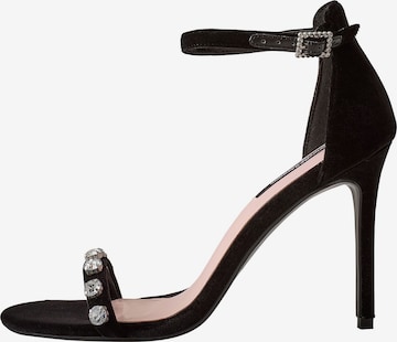 Next Sandale 'Katie' in Schwarz: Vorderseite