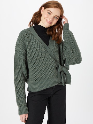 Guido Maria Kretschmer Collection Knit cardigan 'Chiara' in Green: front