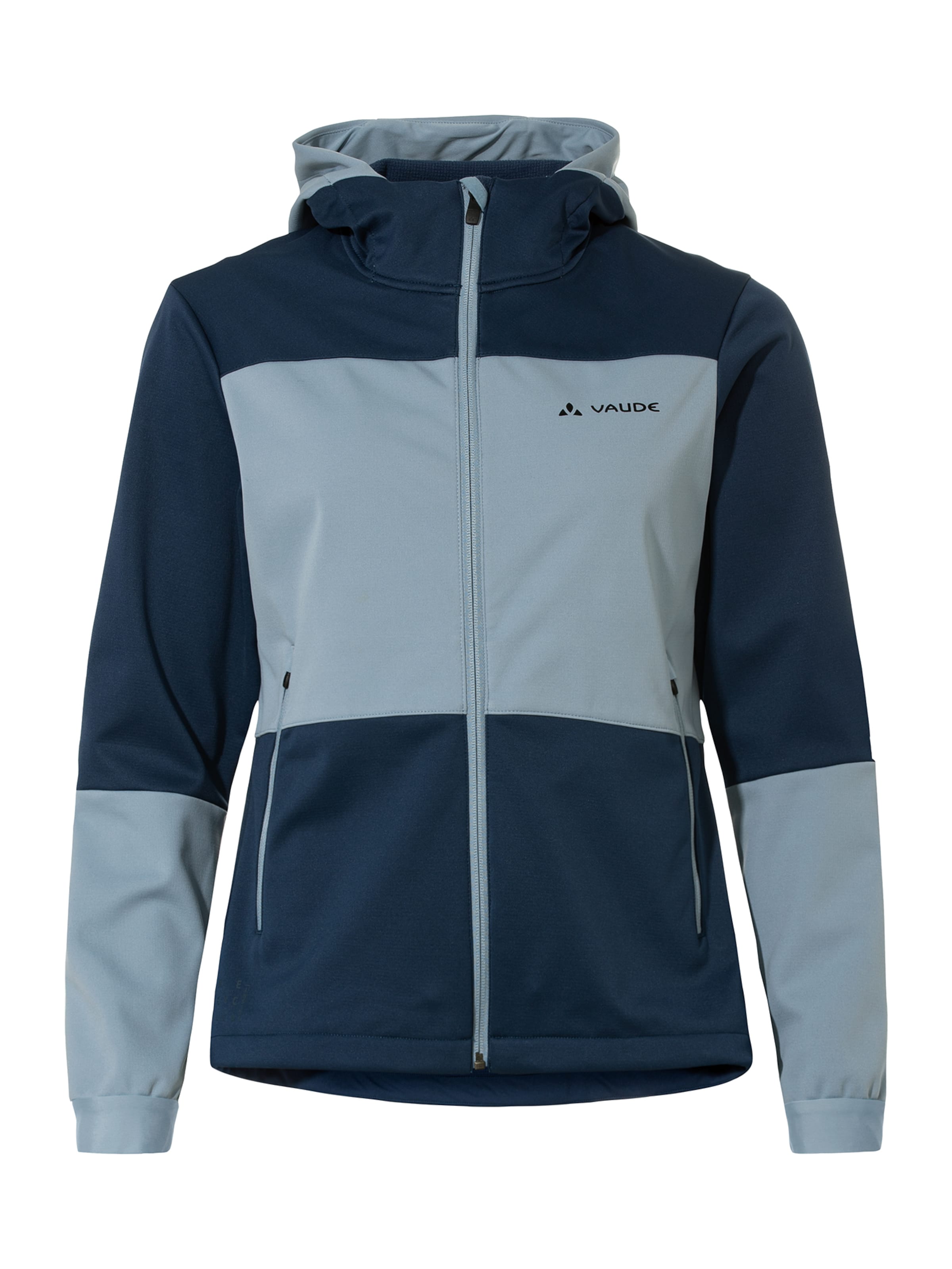VAUDE Outdoorjacke 'W Qimsa HD SFT J' in Blau: Vorderseite