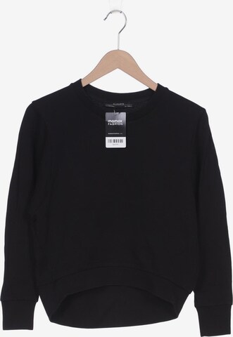 AllSaints Sweatshirt & Zip-Up Hoodie in S in Black: front