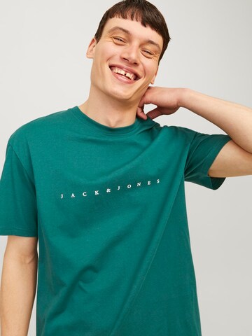 JACK & JONES Tričko 'Star' – zelená