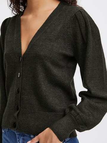 ICHI Knit cardigan 'SELLA' in Black