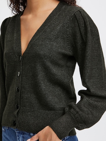 Cardigan 'SELLA' ICHI en noir