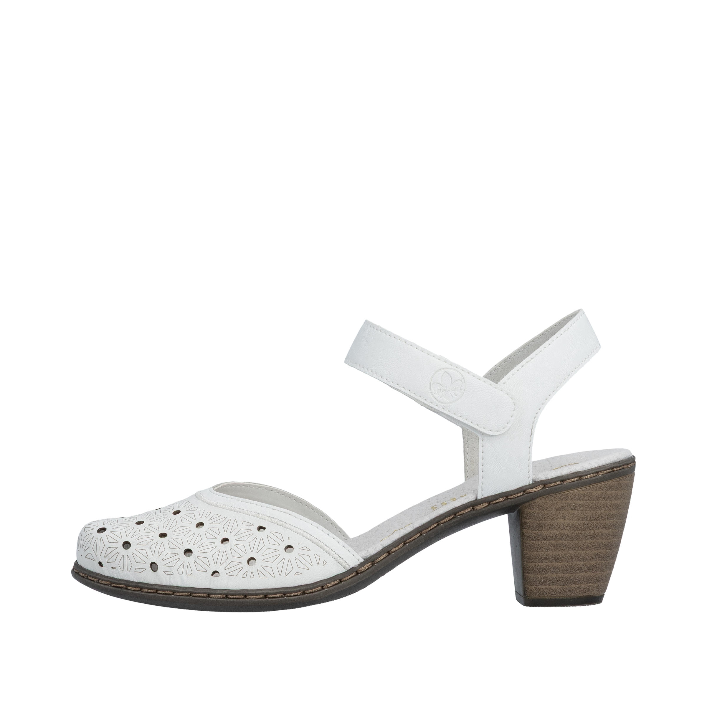Escarpins '40991' Rieker en blanc