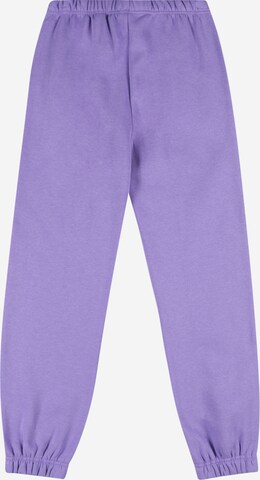 Pieces Kids Tapered Pants 'Chilli' in Purple