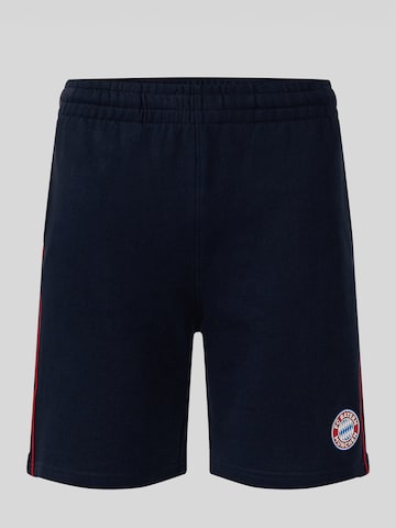 FC BAYERN MÜNCHEN Regular Sweatshort Essentials in Blau: Vorderseite