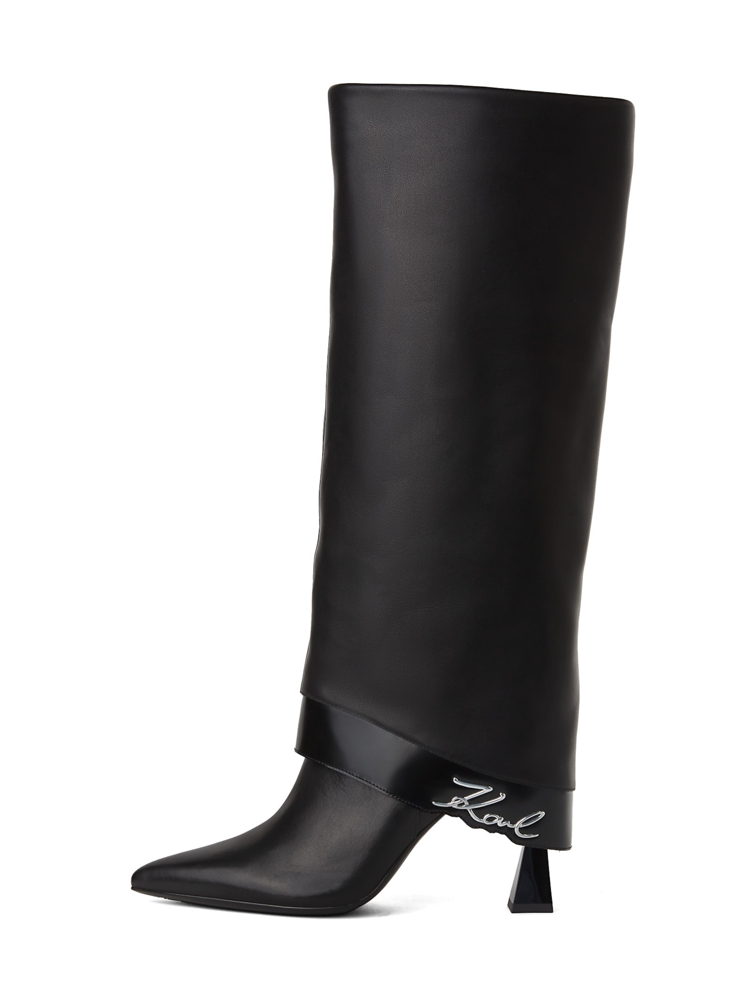 Karl Lagerfeld Laarzen &#x27;Debutante&#x27; in Zwart: voorkant