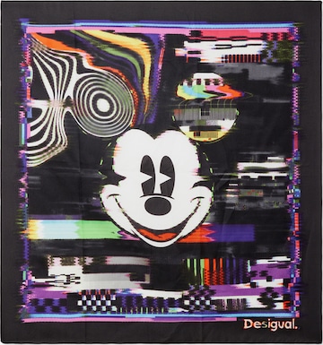 Desigual Shawl 'Mickey Mouse' in Black