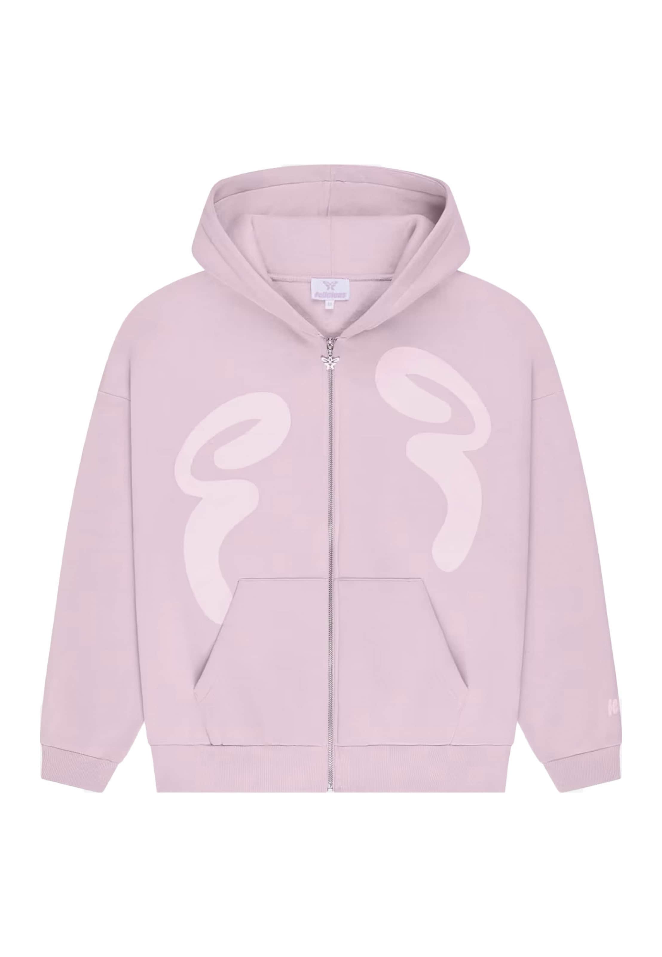 Giacca di felpa di Felicious in rosa: frontale