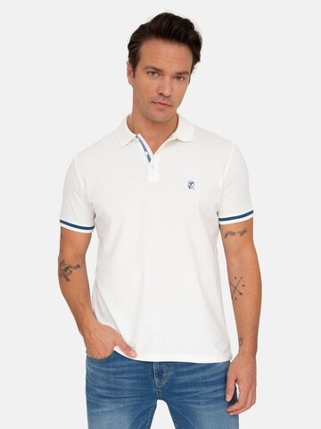 RAME Poloshirt in Weiß: Vorderseite