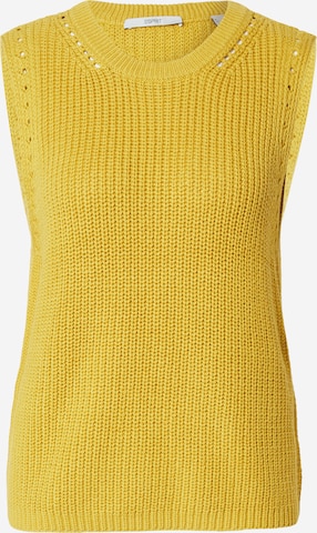 ESPRIT Sweater in Yellow: front