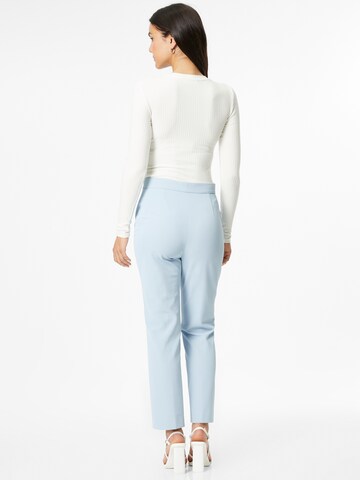 Regular Pantalon à plis 'Tasola' BOSS en bleu