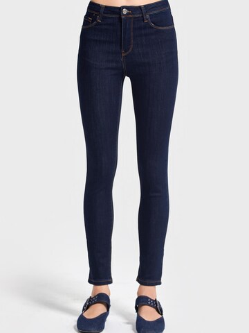 IT'S BASIC Skinny Jeans 'Skinny High Rise Jeans' in Blauw