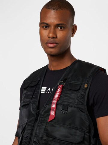 ALPHA INDUSTRIES Vest in Black