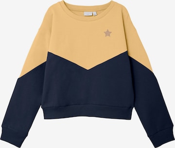 Sweat-shirt 'VIBBA' NAME IT en bleu : devant