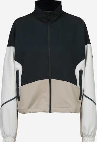 UNDER ARMOUR Sportjas 'Unstoppable' in Zwart: voorkant