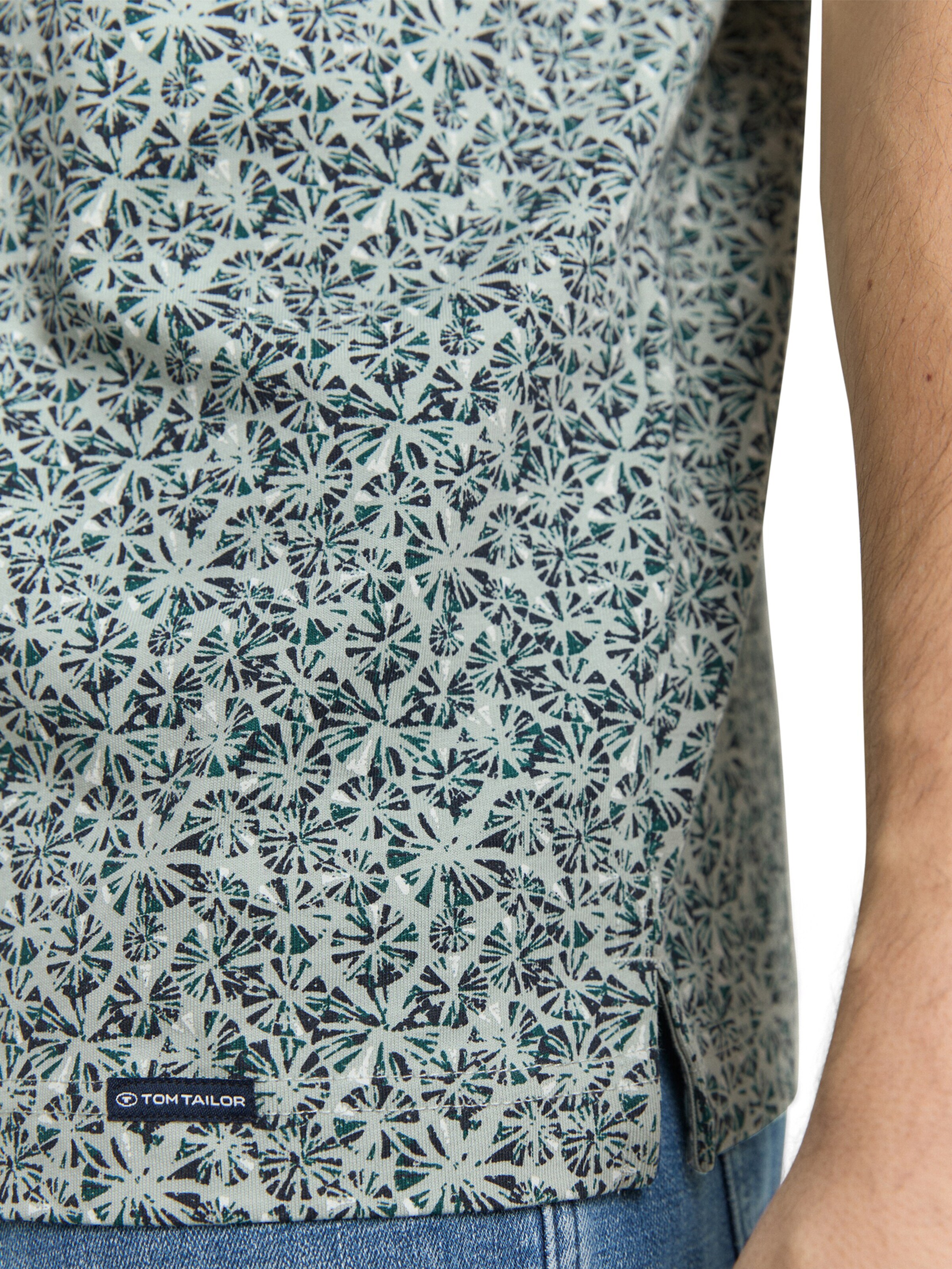 Tricou de la TOM TAILOR pe verde