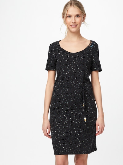 Rochie 'PELIADA' Ragwear pe crem / azuriu / negru, Vizualizare model
