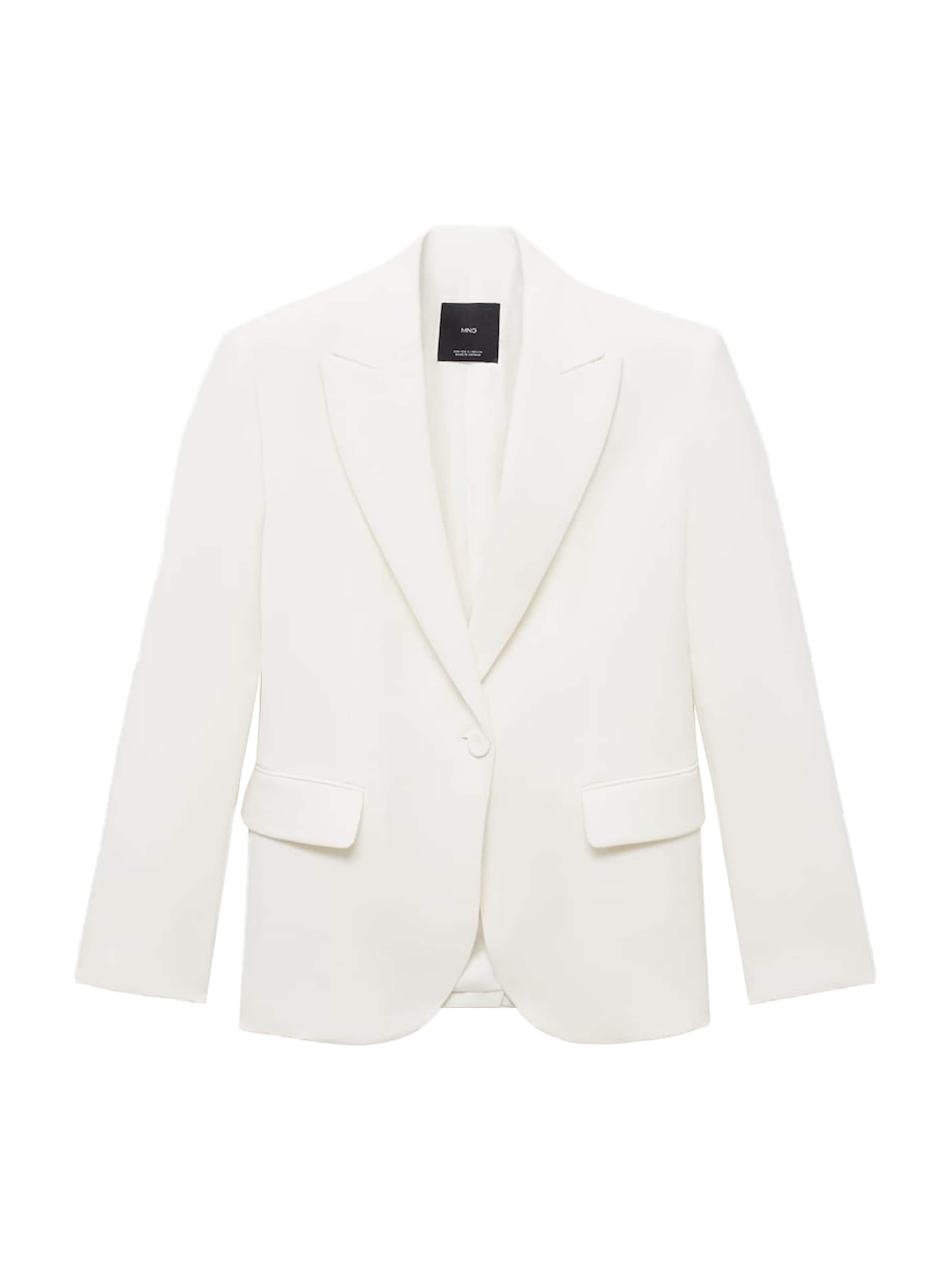 MANGO Blejzer 'IGUANA' - Biela: predná strana